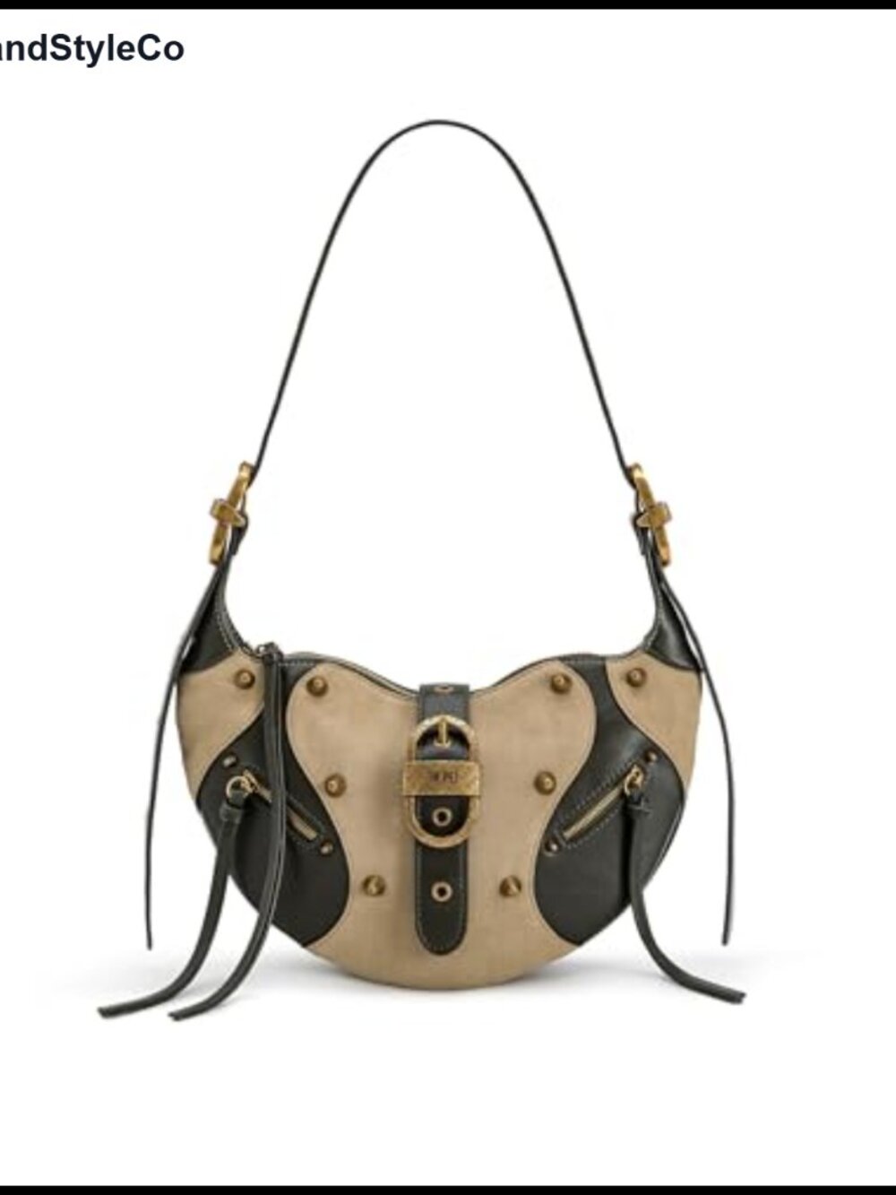 JW PEI Tessa Faux Suede Shoulder Bag Satchel Crossbody